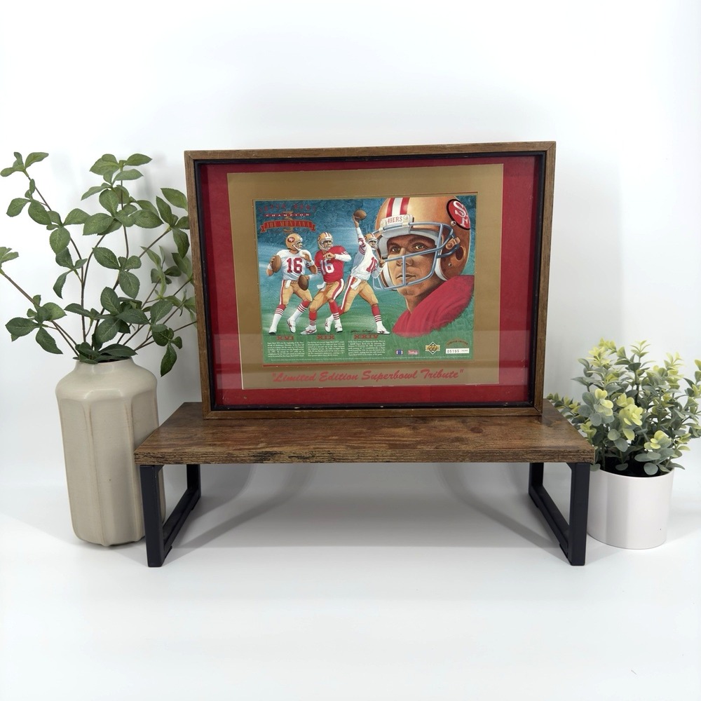 Limited Edition 1994 UD Joe Montana 3x‎ Super Bowl San Francisco 49ers /30K
